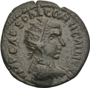 Gallienus (253-268 n. Chr.): Antiochia in Pisidien / Pisidien, 253-260 n. Chr. – Dupondius
