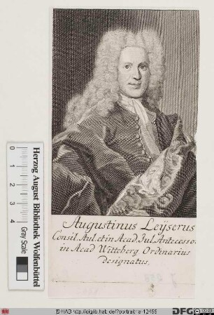 Bildnis Augustin Frhr. von Leyser