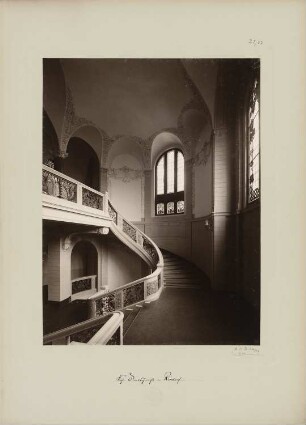 Amtsgericht, Berlin-Neukölln: Treppenhaus