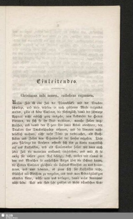 Einleitendes
