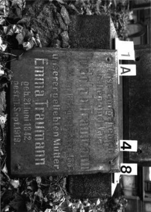 Grabstein B I A/4/8 (Detailaufnahme)