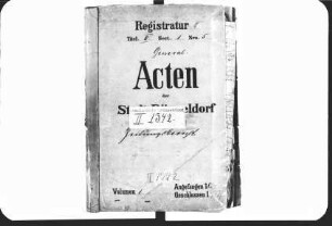 Zeitungsberichte. Generalia