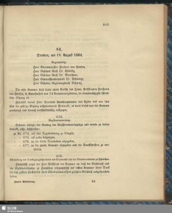 [Sitzungen 81-85]
