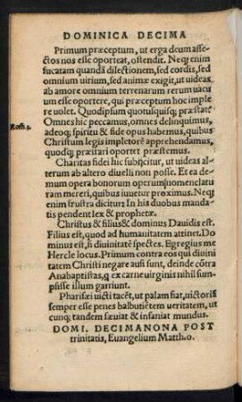 Domi. Decimanona Post trinitatis ...