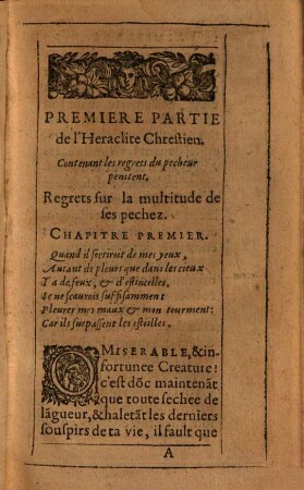 L' Heraclite chrestien