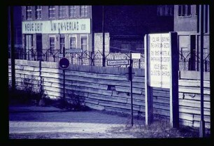 Grenze Zimmerstr. 20.3.66.