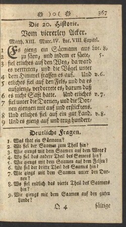 Die 20. Historie.