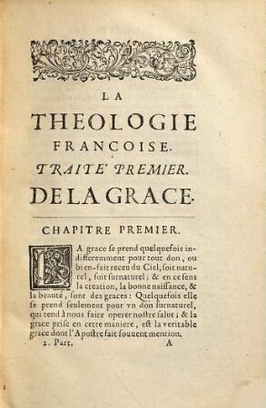 La Théologie françoise
