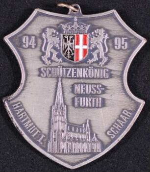Orden Schützenkönig Neuss-Furth 1994/95 Hartmut Schaar