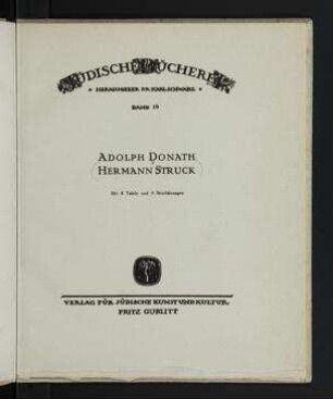 Hermann Struck / Adolph Donath