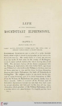 Chapter I: Early Life, 1779-1799