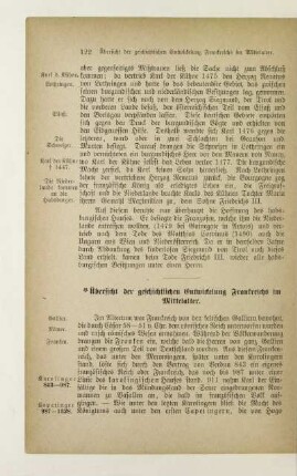 Übersicht der geschichtlichen Entwickelung Frankreichs im Mittelalter