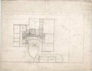 Hildebrand, Adolf von; Garmisch-Partenkirchen; Wohnhaus Riedberg für Hermann Levi - Grundriss