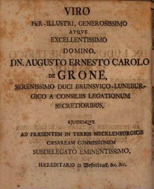 Juristen, gute Christen. Sive Schediasma Historico-Literarium De Pietate Et Scriptis Theologicis Juris-Consultorum : Qvod Rationem Otii Sui Redditurus Illis Qvi Historiæ Literariæ Justum Statuunt Pretium