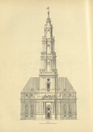 Fig. 32. Thurm der Petri-Kirche (Entwurf)