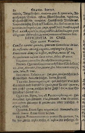 Deficientia In Casu