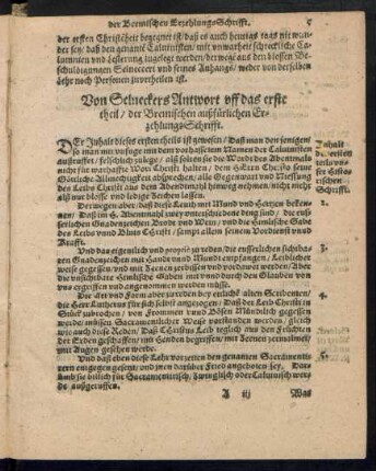 Von Selneckers Antwort uff das erste theil/ der Bremischen außfürlichen Erzehlungs Schrifft.