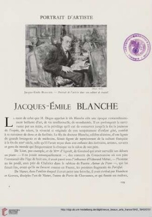 Jacques-Émile Blanche