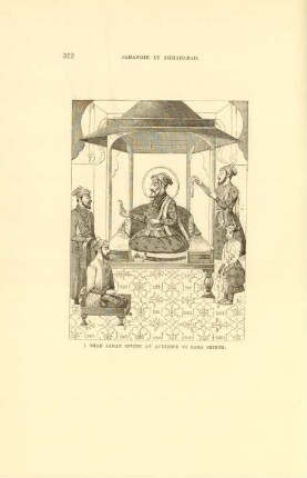 Shah Jahan giving an audience to Dara Shikoh