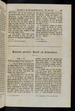 255-258, Paulus zweiter Brief an Timotheus