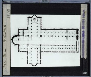 Pisa, Dom,(Grundrisszeichnung) : Grundriss