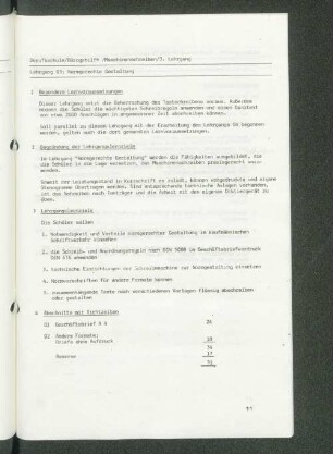 Lehrgang 03: Normgerechte Gestaltung