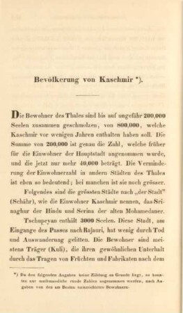 Bevölkerung von Kaschmir