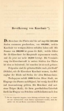Bevölkerung von Kaschmir