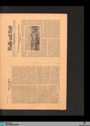 Der Führer am Sonntag : Wochenbeilage des "Führer", Rasse und Volk