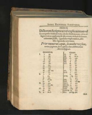 Index Dictorum Scripturae