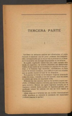 Tercera parte
