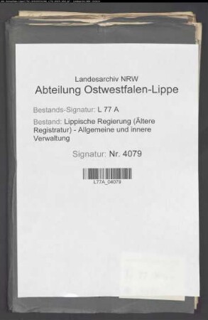 Gemeinheitsteilungen im Amt Hohenhausen
