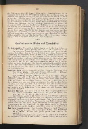 Empfehlenswerte Bücher und Zeitschriften