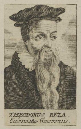 Bildnis des Theodorus Beza