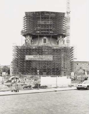 Frauenkirche : Frauenkirche. Wiederaufbau (beg. 1992)
