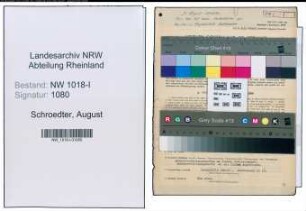 Entnazifizierung August Schroedter , geb. 27.12.1895 (Arzt)