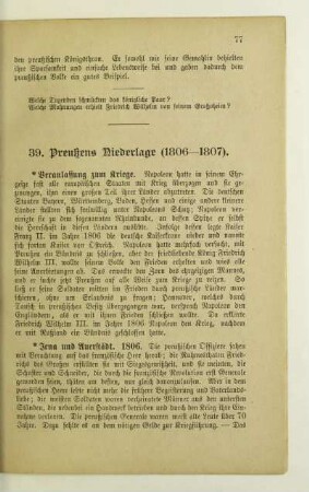 39. Preußens Niederlage (1806-1807)