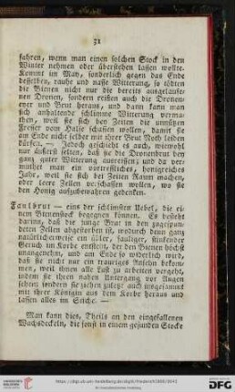 (Faulbrut - Futterhonig)