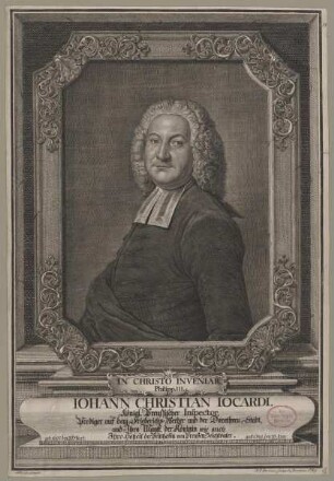 Bildnis des Iohann Christian Iocardi