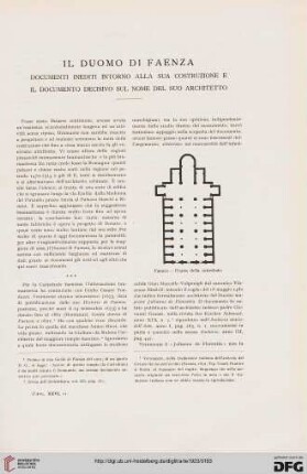 26: Il Duomo di Faenza : documenti inediti intorno alla sua costruzione e il documento decisivo sul nome del suo architetto