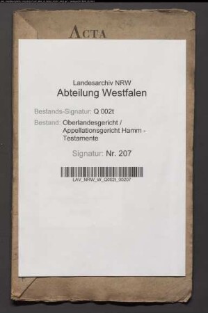 Thyssen, Johann Mathias, Hamm, Salarien-Kassen-Assistent