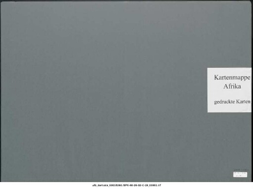 Belgisch-Kongo : 1917-1920 : Kartensammlung