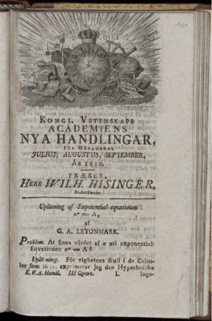 Julius, Augustus, September.