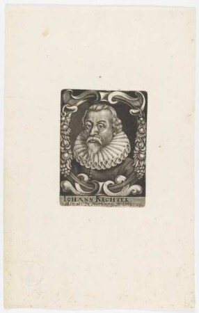 Bildnis des Iohann Richter