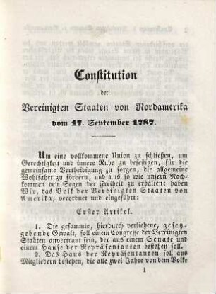 Parlamentarisches Taschenbuch : enthaltend die Verfassungen von ..., 2