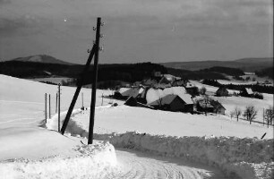 Breitnau: Blick vom Weg zum Schänzlehof auf Breitnau