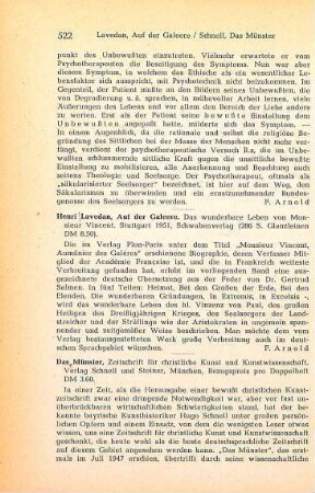 522 [Rezension] Lavedan, Henri, Auf der Galeere