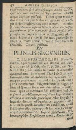 XII. Plinius Secundus