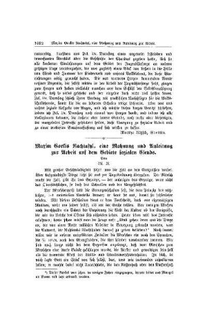 Maxim Gorkis Nachtasyl, eine Mahnung und Anleitung zur Arbeit auf dem Gebiete sozialen Elends