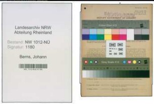 Entnazifizierung Johann Berns , geb. 07.10.1900 (Landwirt)